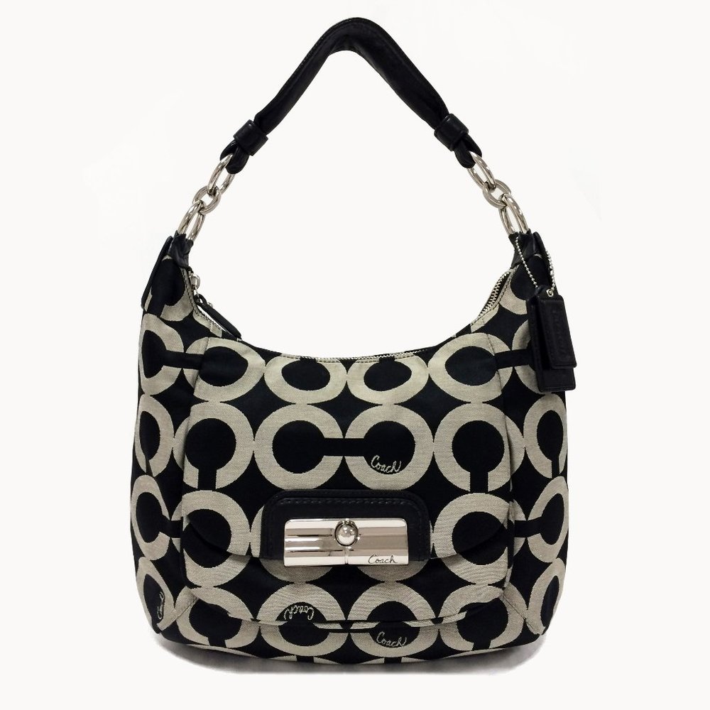 COACH  Kristin 16784  OP Art Hobo Bag